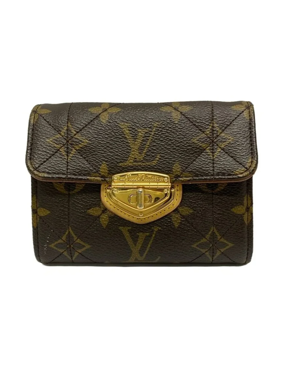 Louis Vuitton Coin Case Monogram Etoile Portefeuille Compact